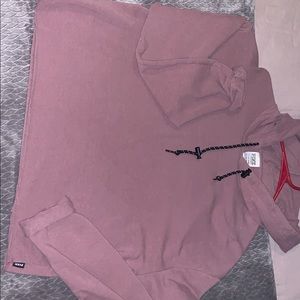 PINK crop top pullover!!💕